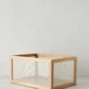 Perforated Acacia Basket By NEAT Method