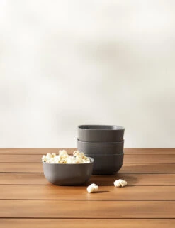 Pia Small Bowl (Set Of 4) By Ekobo 12 Pia Small Bowl (Set Of 4) By Ekobo -TableTrove Sales Store PiaSmallBowl Smoke Setof4 3882