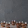 Lorraine Tumblers (Set Of 6) -TableTrove Sales Store RattanWideCageTumbler setof6 A06569515547 Product