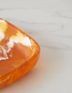 Rectangular Platter By Atlawa -TableTrove Sales Store RectangularPlatter 5.9x8.2x1.6 Honey15096