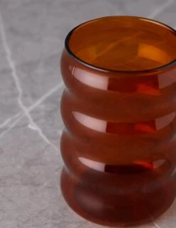 Ripple Cup By Sophie Lou Jacobsen -TableTrove Sales Store RippleCupbySophieLouJacobsen Amber A0656964 107 Product