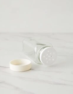 Spice Jars Set Of 10 By NEAT Method -TableTrove Sales Store SPICEJARSsetof10 bone 15203