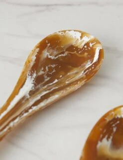 Spoons (Set Of 2) By Atlawa -TableTrove Sales Store SetofSpoons 2pzs. 12x2.8 Horn 0150