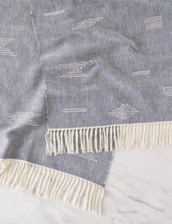 Shapes Runner By Minna, Blue -TableTrove Sales Store ShapesRunnerbyMinna Blue 15954