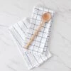 Simple Kitchen Towels (set Of 2) By Farmhouse Pottery -TableTrove Sales Store SimpleKitchenTowels WhitewithNavy 16244