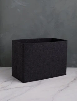 The Flex Bin, Small (Set Of 3) By SortJoy -TableTrove Sales Store SortJoyTheFlexBin Small Carbon Setof3 271 SITECROP