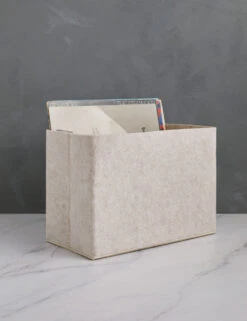 The Flex Bin, Small (Set Of 3) By SortJoy -TableTrove Sales Store SortJoyTheFlexBin Small Stone Setof3 4694 SITECROP