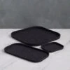 The Tray Trio (Set Of 3) By SortJoy -TableTrove Sales Store SortJoyTheTrayTrio Carbon Setof3 224 SITECROP