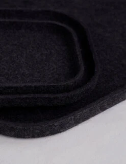 The Tray Trio (Set Of 3) By SortJoy -TableTrove Sales Store SortJoyTheTrayTrio Carbon Setof3 227 SITECROP