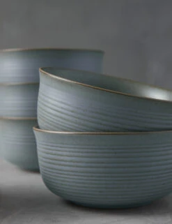 Nature Cereal Bowls (Set Of 6) By Thomas For Rosenthal 25 Nature Cereal Bowls (Set Of 6) By Thomas For Rosenthal -TableTrove Sales Store ThomasNatureS 6CerealBowls Water 4609