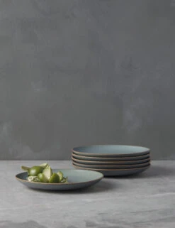 Nature Salad Plates (Set Of 6) By Thomas For Rosenthal 24 Nature Salad Plates (Set Of 6) By Thomas For Rosenthal -TableTrove Sales Store ThomasNatureS 6SaladPlates Water 4566