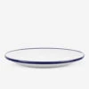 Enamelware Salad Plate (Set Of 4) By Crow Canyon -TableTrove Sales Store V123BLU F 1