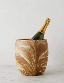 Wine Bucket By Atlawa 14 Wine Bucket By Atlawa -TableTrove Sales Store WineBucket Horn 15148