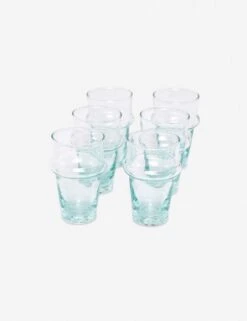 Beldi Glass (Set Of 6) -TableTrove Sales Store bedi medium glass clear 0250 eedc200e 3159 4952 b04f 287ad698fb19