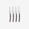 Rosewood Steak Knives (Set Of 4) By Costa Nova -TableTrove Sales Store c20587 vtg set 4 steak knives