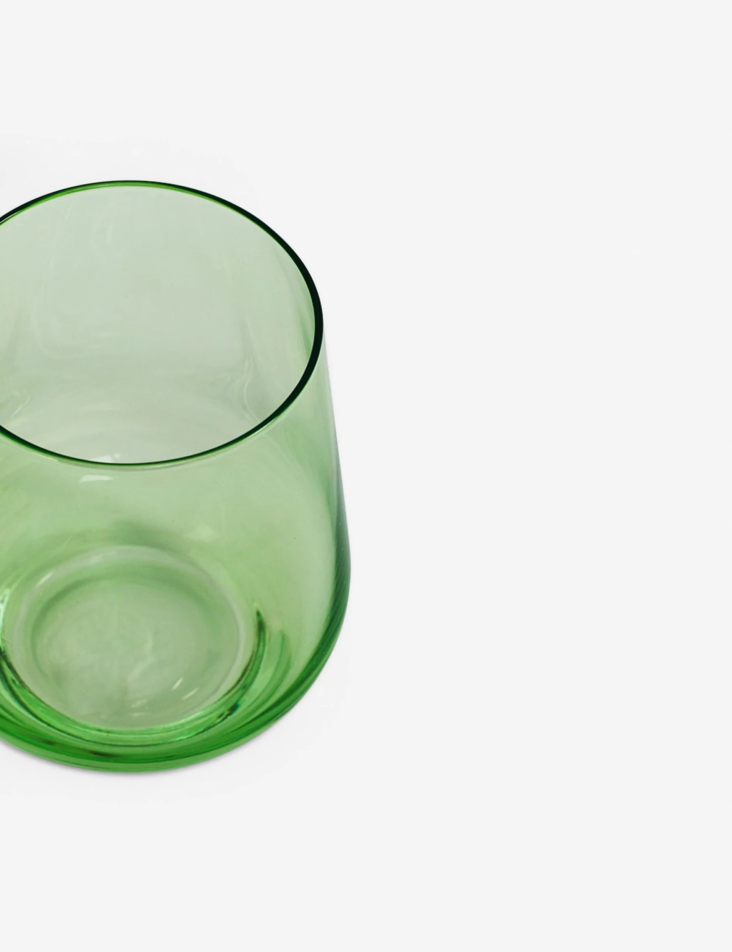 Stemless Wine Glass, (Set Of 6) By Estelle Colored Glass 5 Stemless Wine Glass, (Set Of 6) By Estelle Colored Glass - Image 3