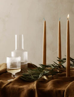 Ripple Wine Glasses (Set Of 2) By Ferm Living -TableTrove Sales Store fermLIVING CandleHolderCircle DippedCandles image