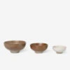 Petite Bowls (Set Of 3) By Ferm Living -TableTrove Sales Store fermLIVING PetiteBowlsSetOf3 Multi 1104264840 pack 1 1