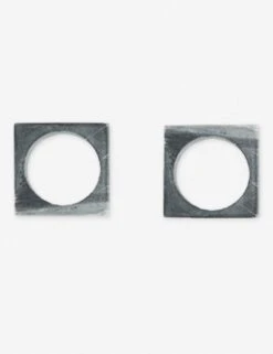 Modernist Napkin Ring Set -TableTrove Sales Store mar13 gra napkin ring grey 470edce7 df3a 4f59 ac9c 8030ab101af3